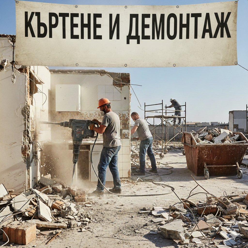 Къртене и демонтаж